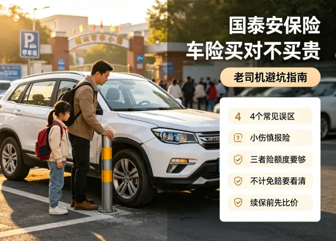 车险买对不买贵:老司机教你避开这4个常见坑,保费省下上千元(图1) 车险买对不买贵:老司机教你避开这4个常见坑,保费省下上千元(图1)