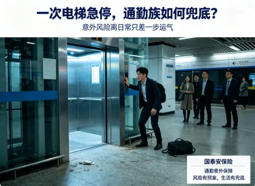一次电梯急停，通勤族如何兜底(图1)